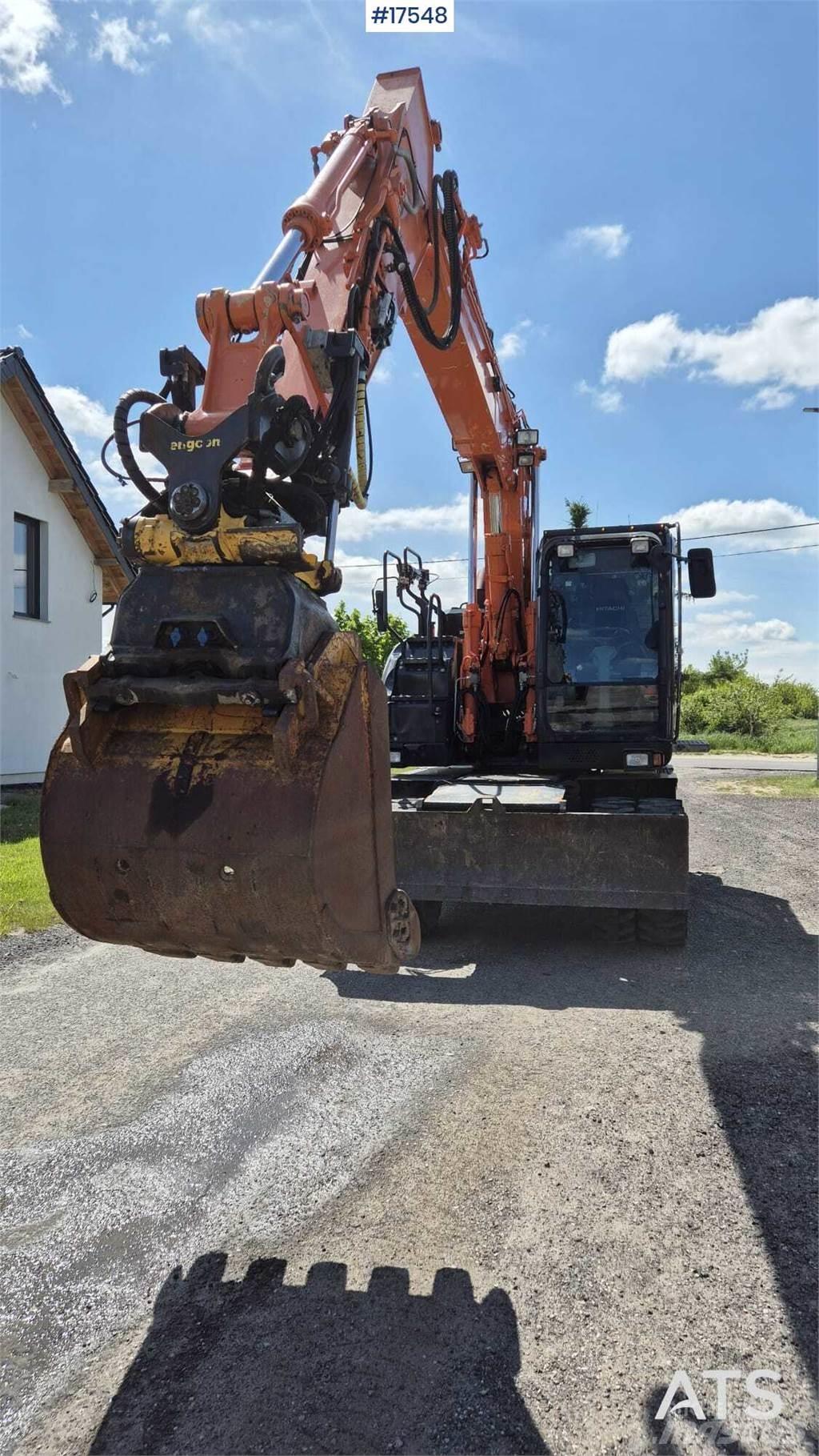 Hitachi ZX140W-6 Bageri na kotačima