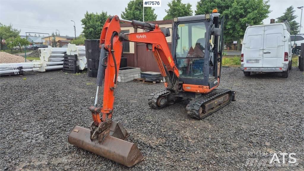 Kubota U27-4 Mini bageri <7t