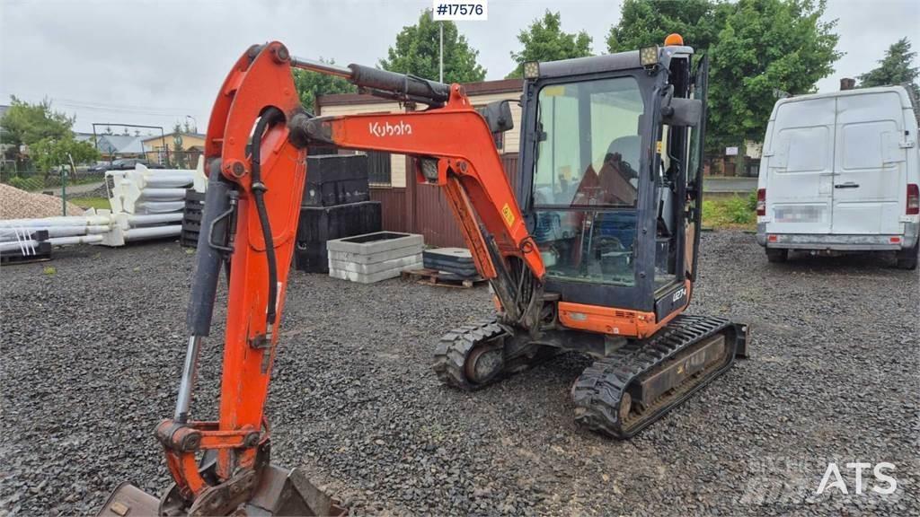 Kubota U27-4 Mini bageri <7t