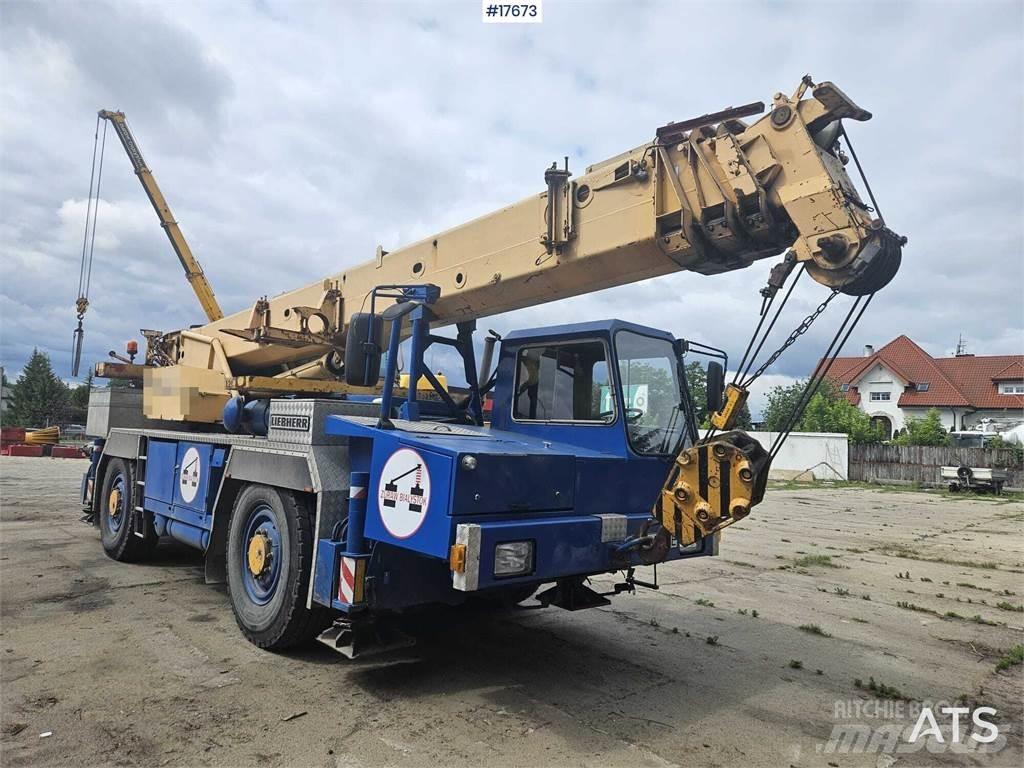 Liebherr LTM 1025 Rabljene dizalice za težak teren