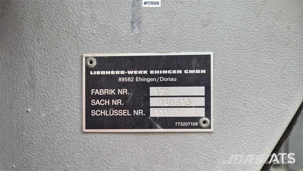 Liebherr LTM 1030/2 Rabljene dizalice za težak teren