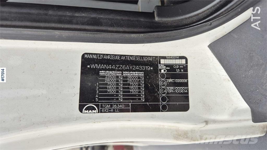 MAN TGM 26.340 Kamioni sa kranom