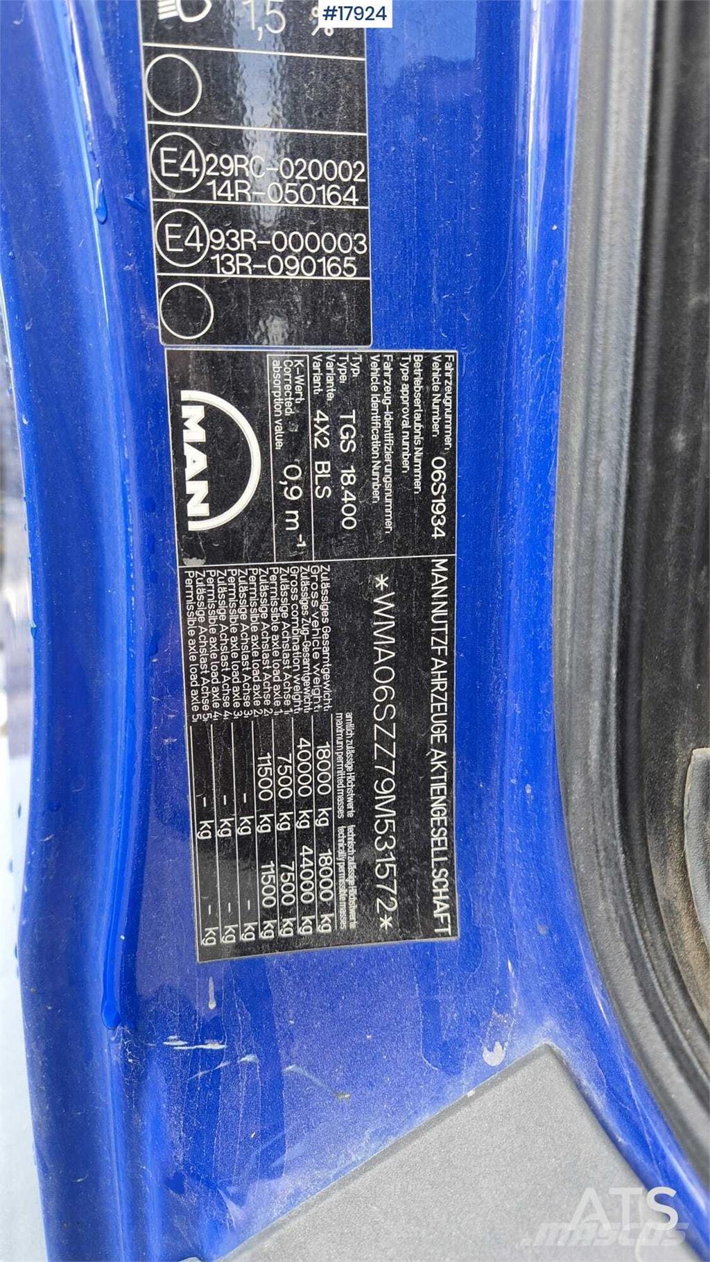 MAN TGS 18.400 Traktorske jedinice