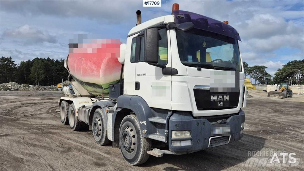 MAN TGS 32.360 Betonski/ žbukarski mikseri