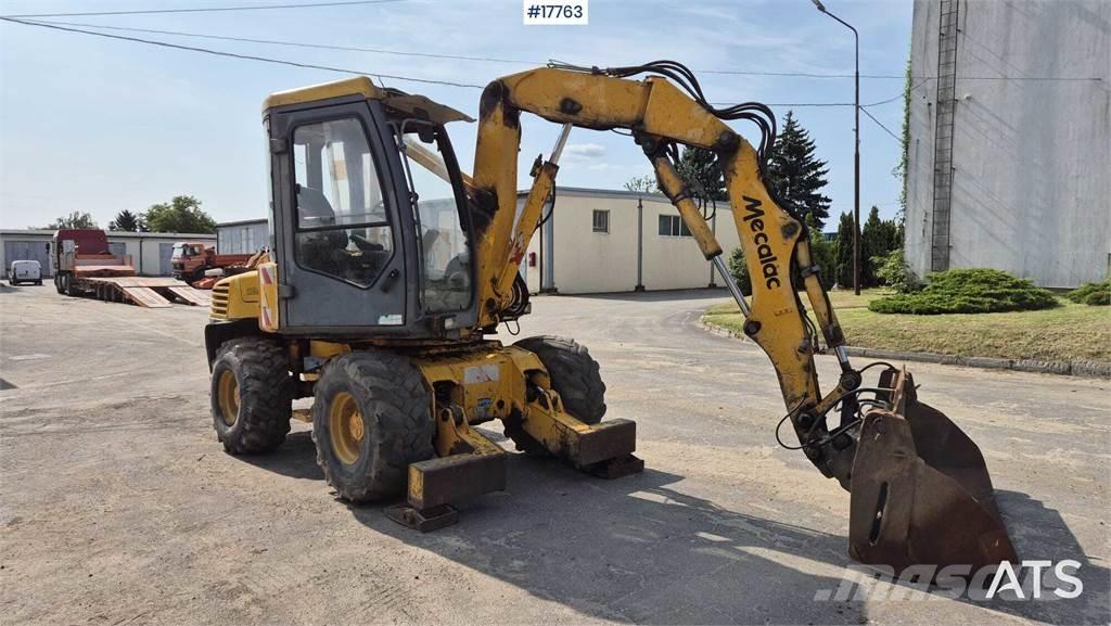 Mecalac 12MX Bageri na kotačima