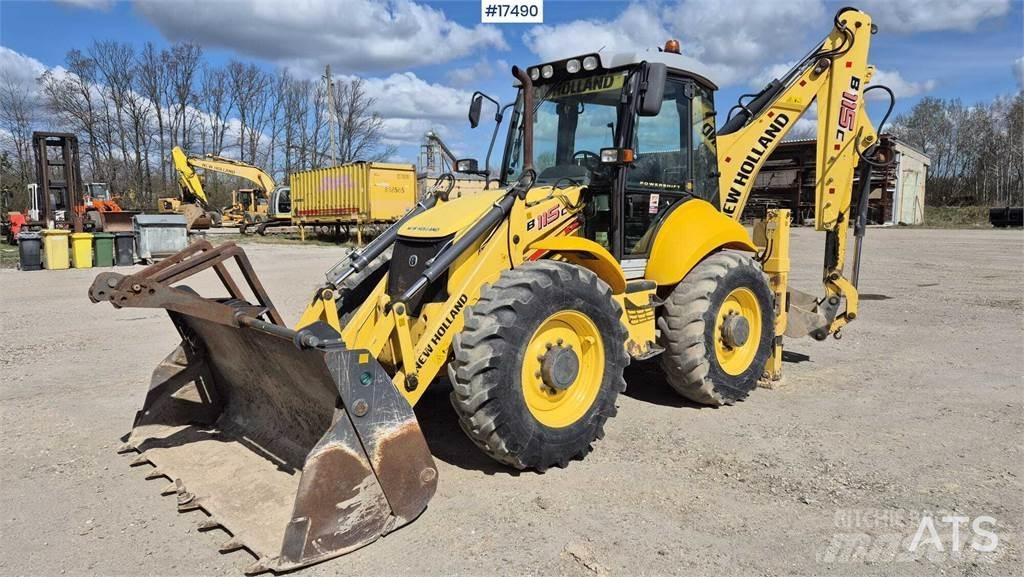New Holland B 115C Utovarni rovokopači