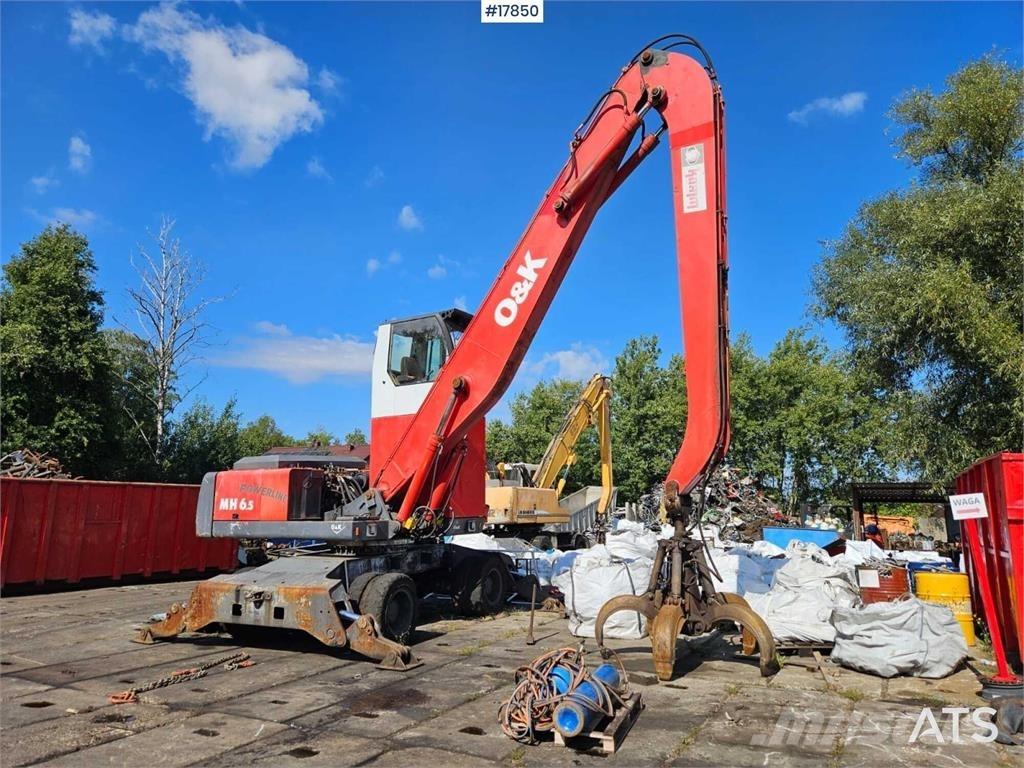 O&K MH Bageri za manipuliranje materijalom / otpadom
