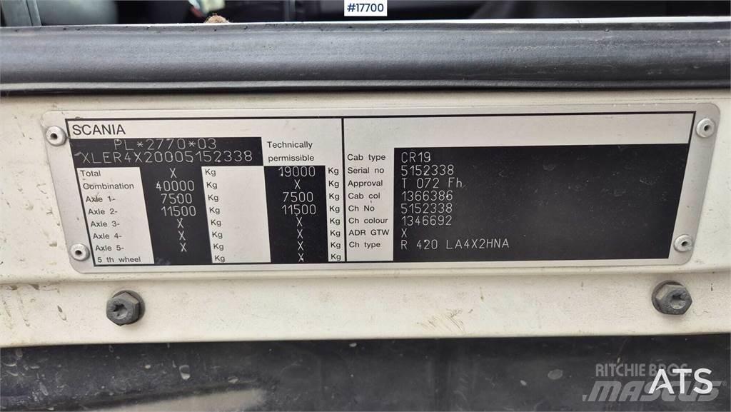Scania R420 Traktorske jedinice
