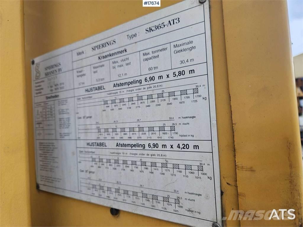 Spierings SK365-AT Rabljene dizalice za težak teren