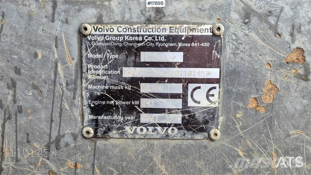 Volvo EC 290 CL Bageri gusjeničari