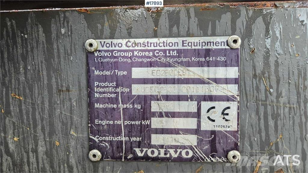 Volvo EC 290 CLD Bageri gusjeničari