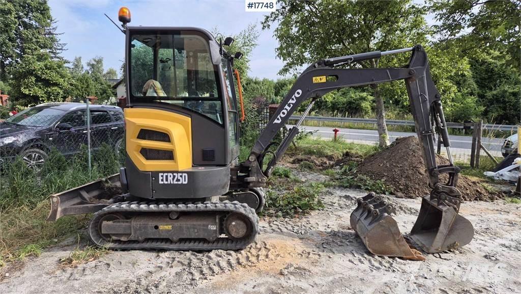 Volvo ECR25D Mini bageri <7t