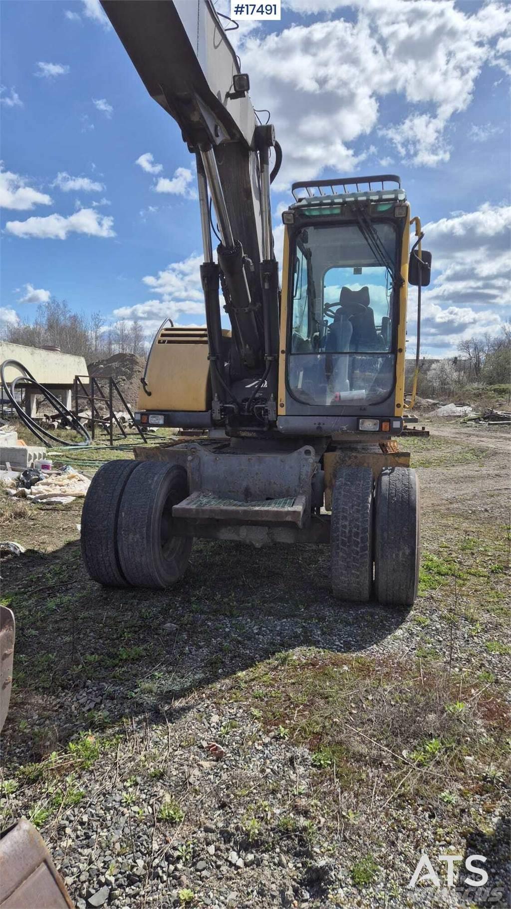 Volvo EW160B Bageri na kotačima