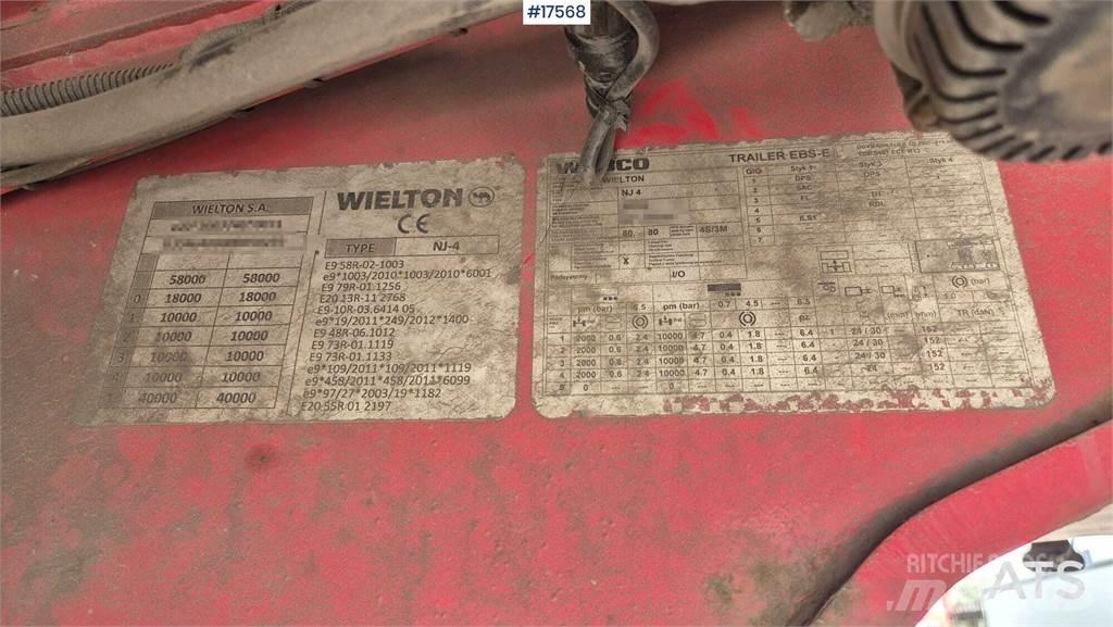 Wielton NJ 4 Nisko-utovarne poluprikolice