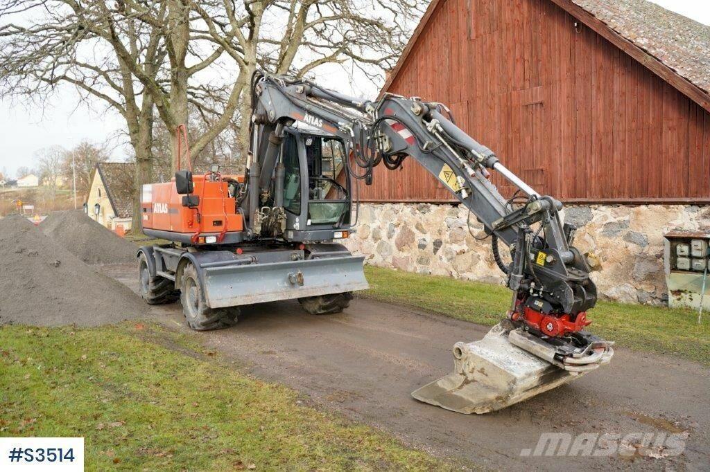 Atlas 140W Excavator Bageri gusjeničari