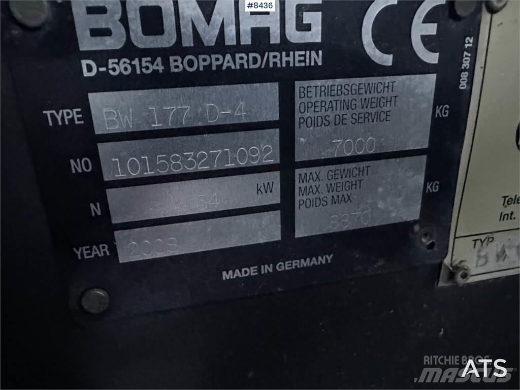 Bomag BW 177D-4 Valjci