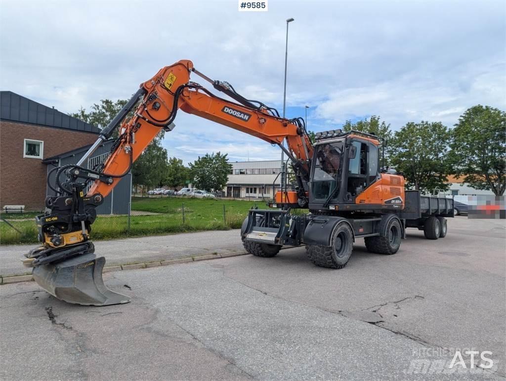 Doosan DX160W-7 Bageri na kotačima