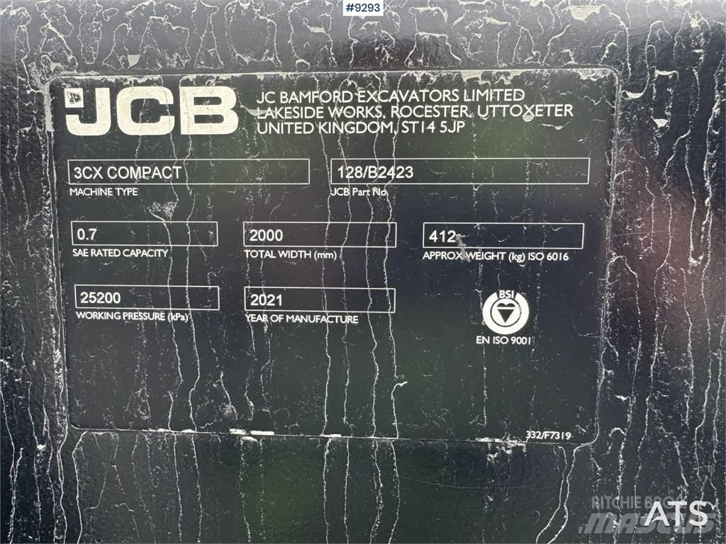 JCB 3CX 10L5WH Utovarni rovokopači