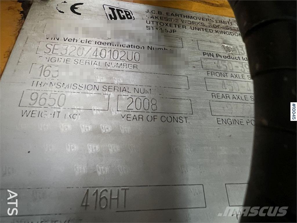 JCB 416 HT Utovarivači na kotačima