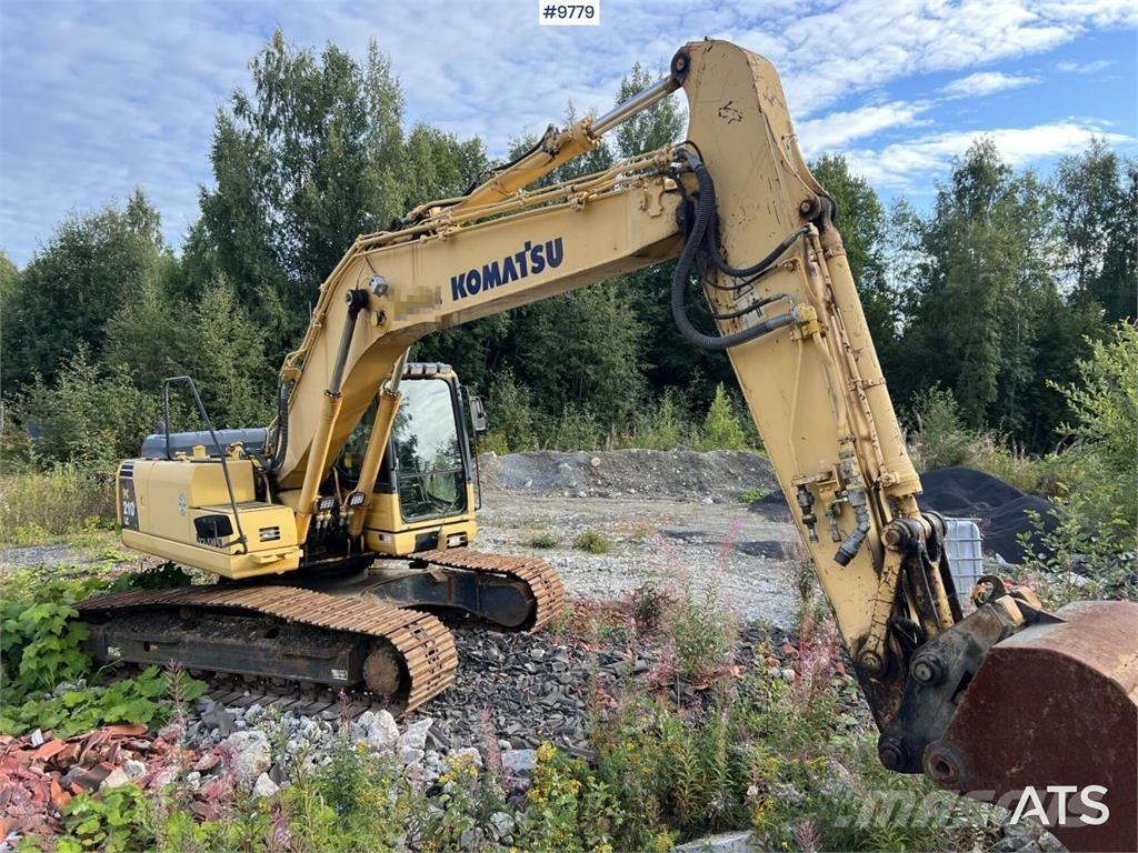 Komatsu PC210LC-8 Bageri gusjeničari