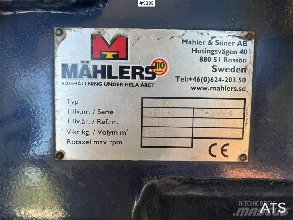  Mãhlers T-250 Dodatna oprema za betonske radove