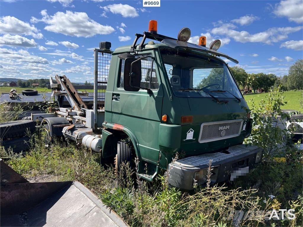 MAN VW 8,150 F Rol kiper kamioni s kukama za dizanje