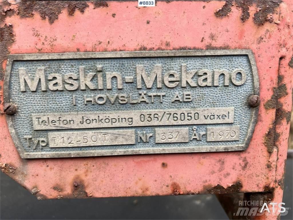  Maskinmekano T12-50T Ostale komponente