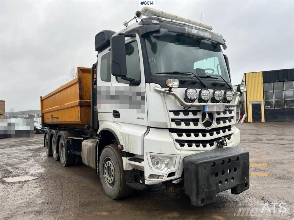 Mercedes-Benz Arocs Rol kiper kamioni s kukama za dizanje