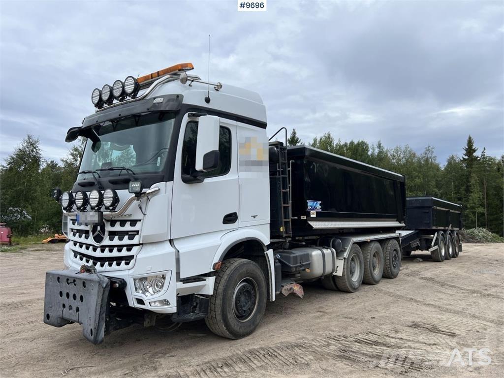 Mercedes-Benz Arocs Rol kiper kamioni s kukama za dizanje