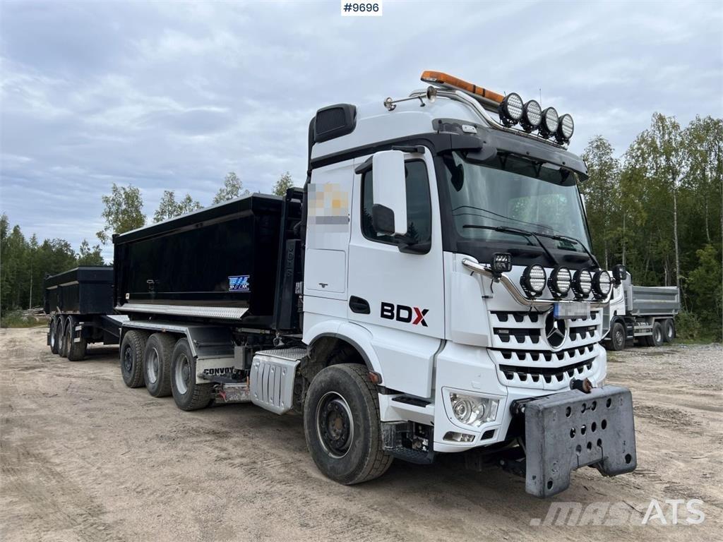 Mercedes-Benz Arocs Rol kiper kamioni s kukama za dizanje