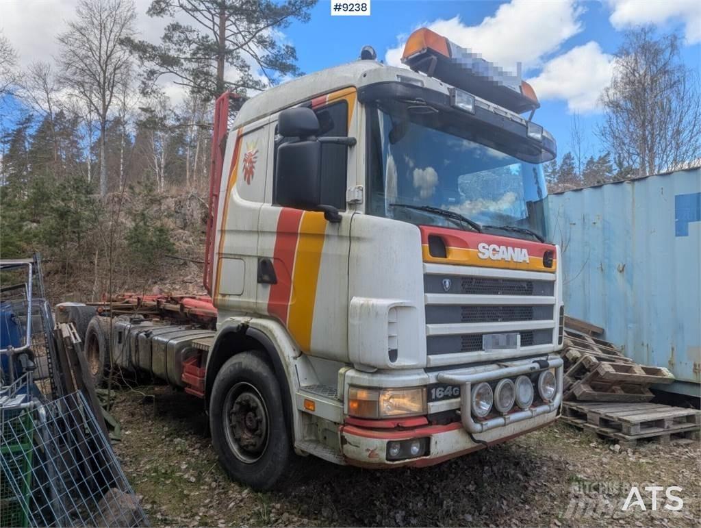 Scania R164GB6X2NZ580 Rol kiper kamioni s kukama za dizanje