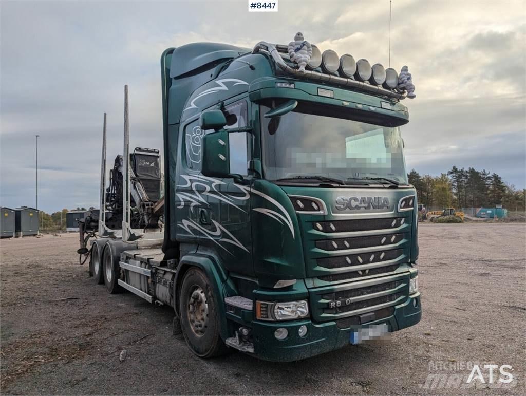 Scania R580LB 6X4 HNB Kamioni za drva