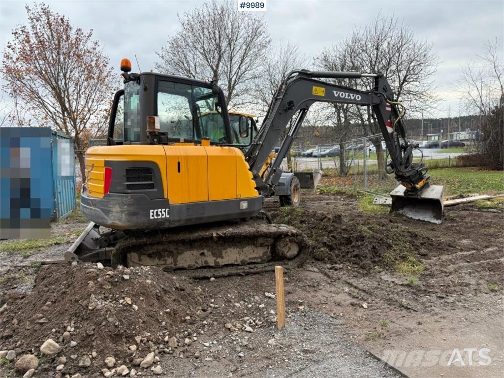 Volvo EC55C Mini bageri <7t