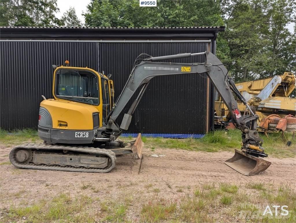 Volvo ECR58 Mini bageri <7t