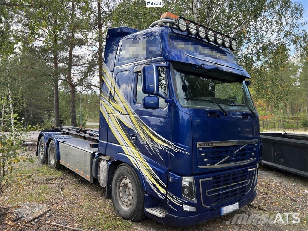 Volvo FH16 660 Rol kiper kamioni s kukama za dizanje