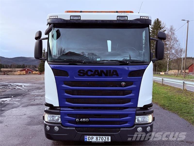 Scania G450 Rol kiper kamioni s kukama za dizanje