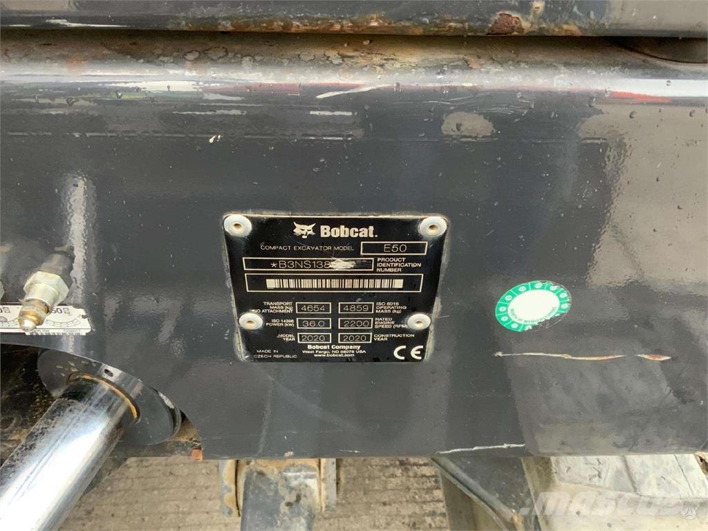 Bobcat E50 Bageri gusjeničari