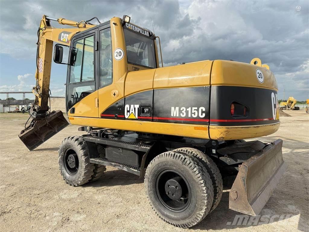 CAT M315C Bageri na kotačima