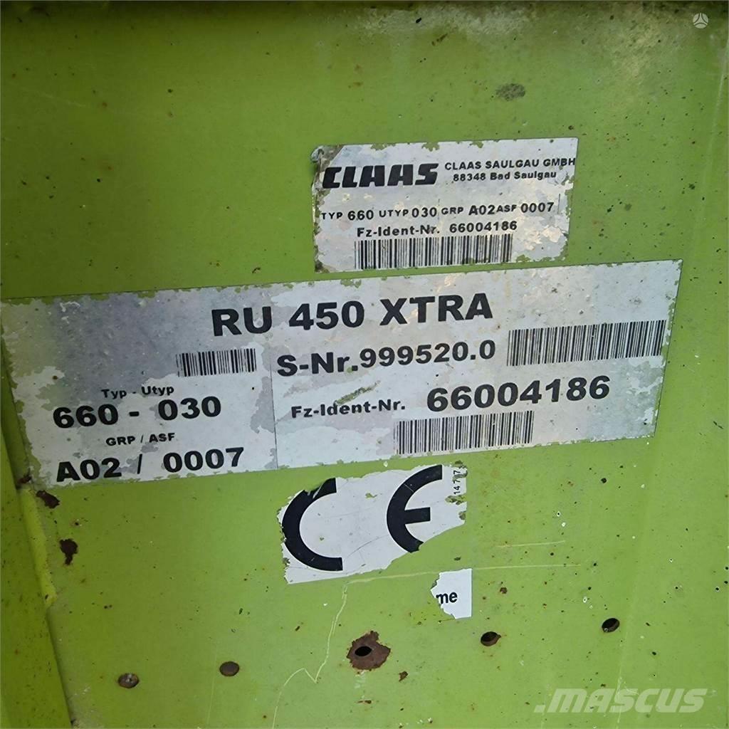 CLAAS RU 450Xtra Poljoprivreda – ostalo