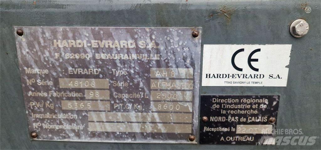 Evrard HARDI Samohodne prskalice