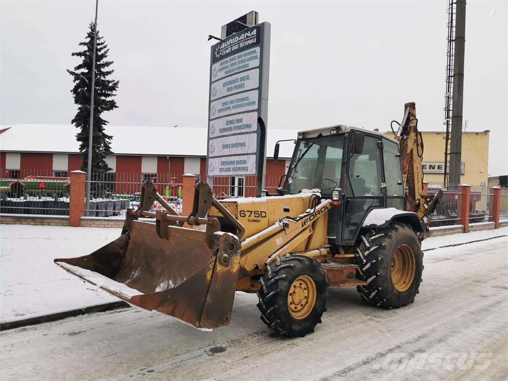 Ford 675d Utovarni rovokopači