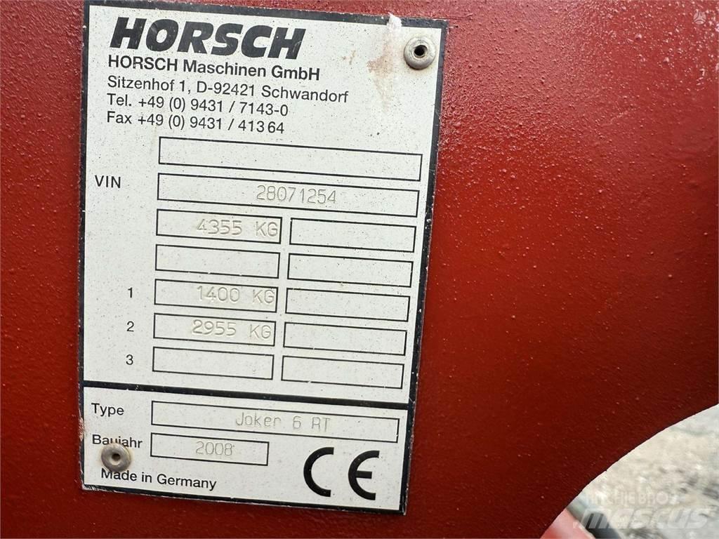 Horsch Joker 6RT Sjetvospremači