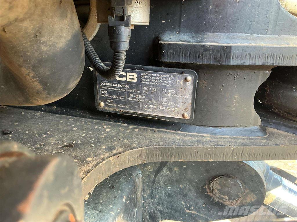 JCB 48Z-1 Bageri gusjeničari