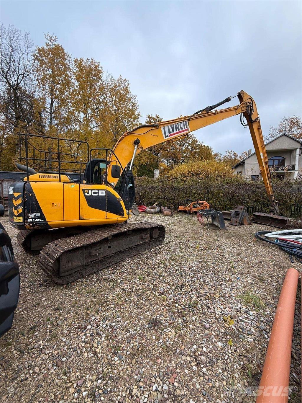 JCB JS145LR Bageri gusjeničari