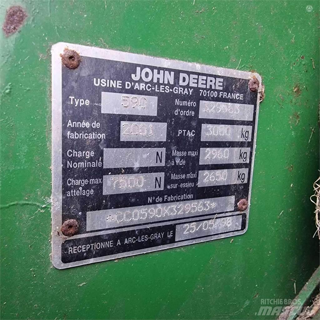 John Deere 590 Rolo balirke