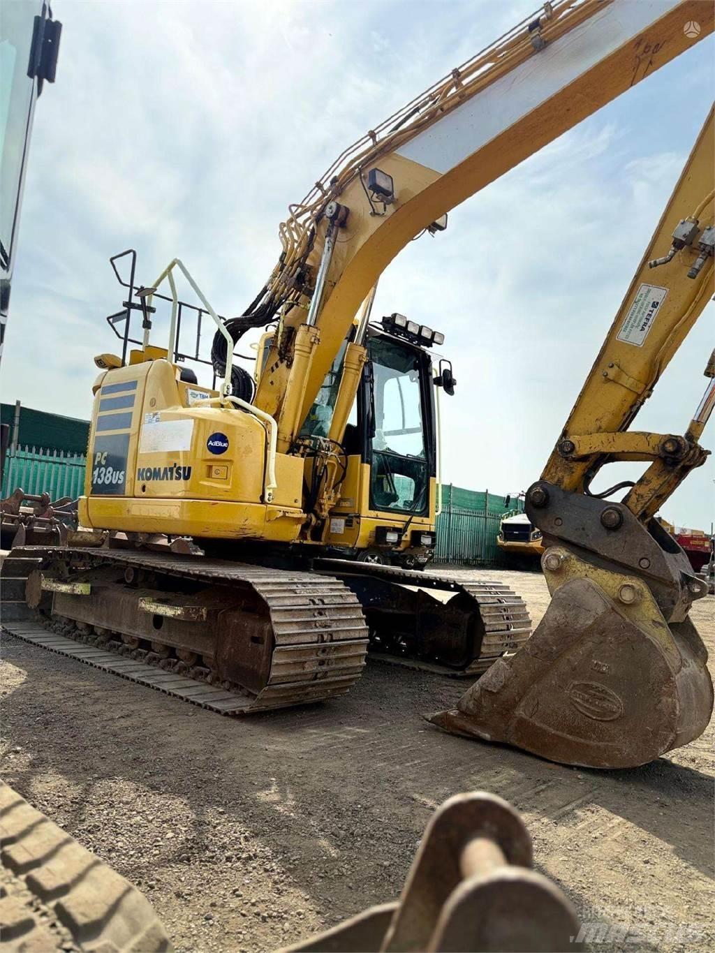 Komatsu PC138US Bageri gusjeničari