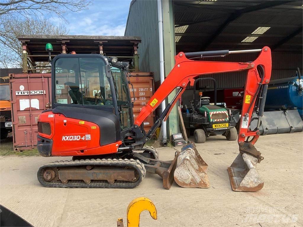 Kubota KX030-4 Mini bageri <7t