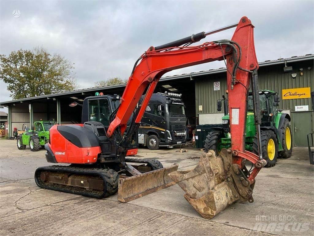 Kubota KX080-4 Bageri gusjeničari