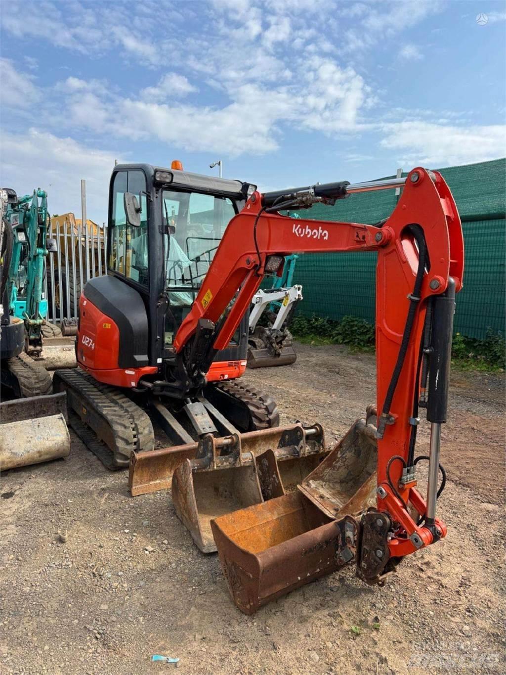 Kubota U27-4 Mini bageri <7t