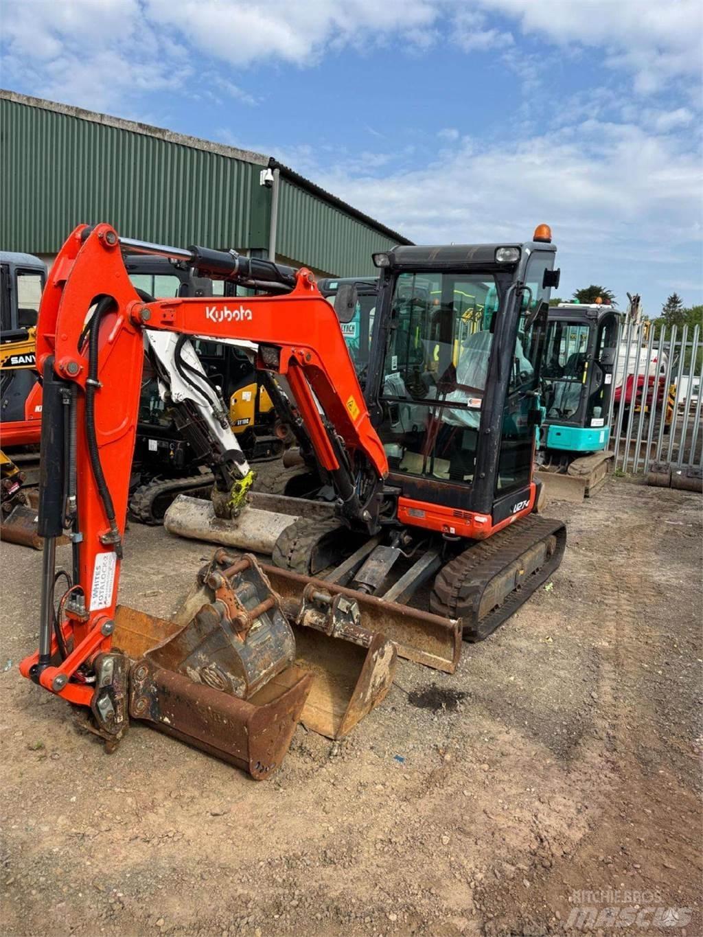 Kubota U27-4 Mini bageri <7t